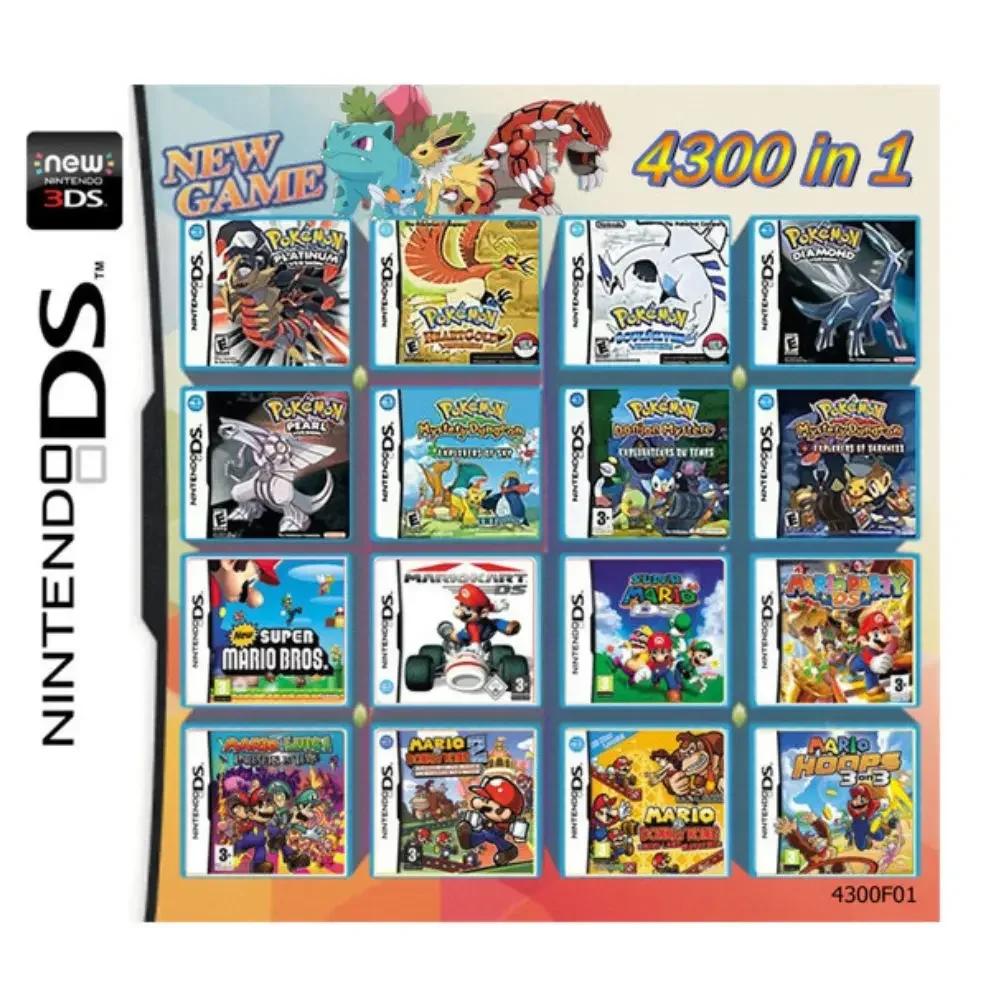 Tarjeta de cartucho de juego 4300 en 1, , DS, NDS, 3DS, 3DS, NDSL